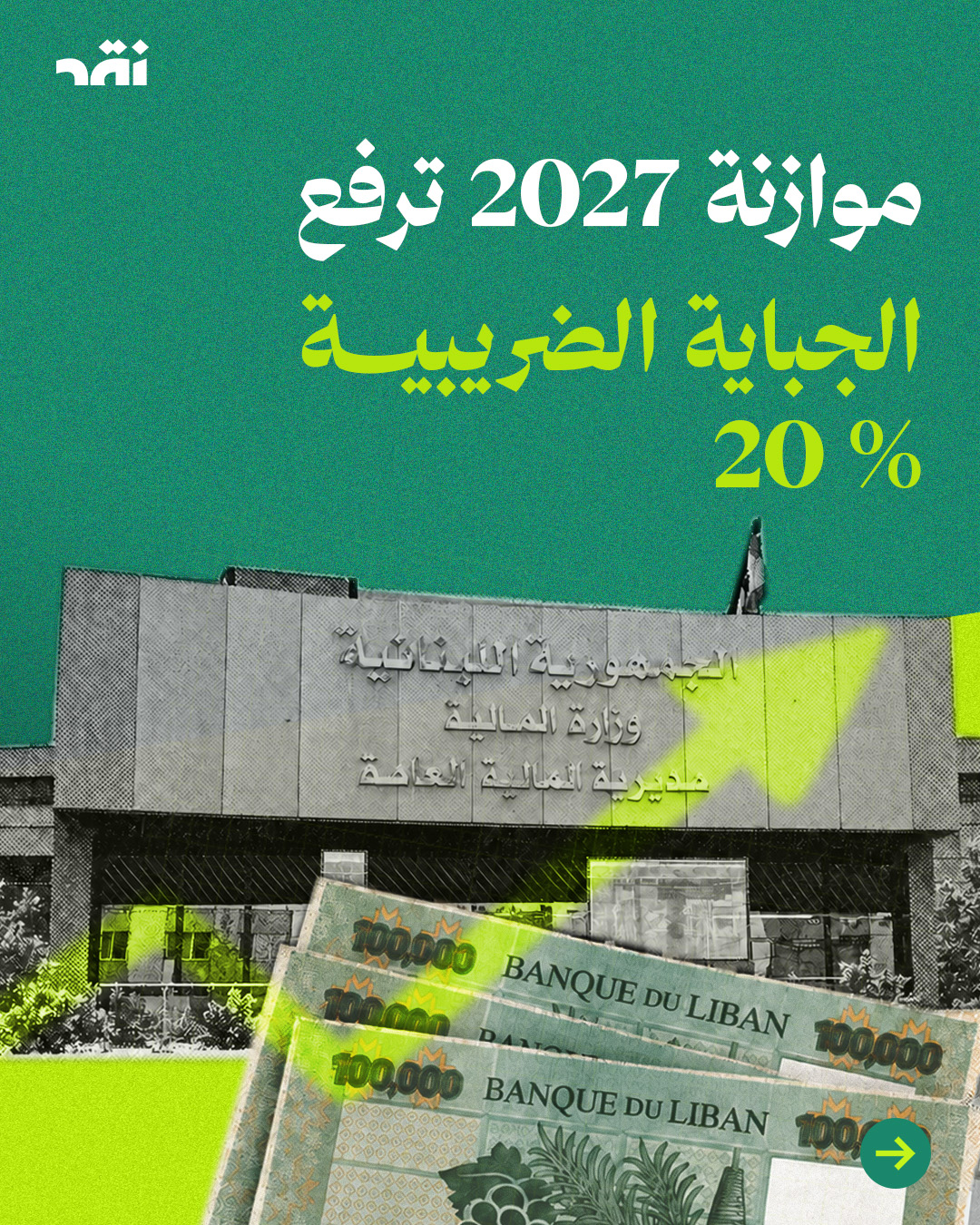موازنة ٢٠٢٧ ترفع الجباية الضريبية ٢٠٪؜